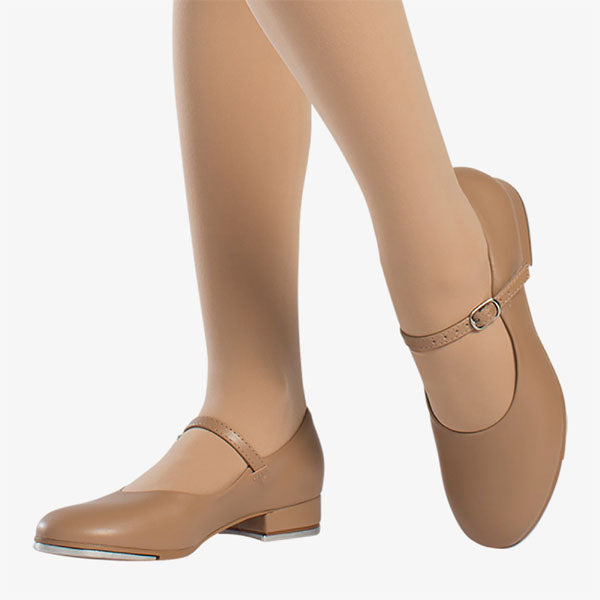 So Danca TA07 Adults Buckle Strap Tap Shoes caramel color